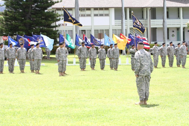 New commander takes command of formation