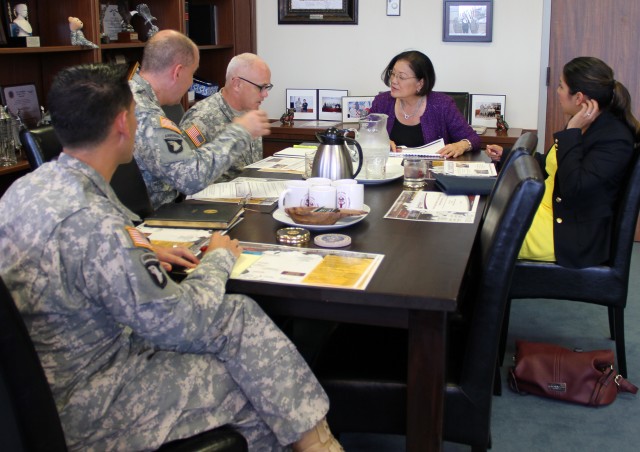 Hawaii Senator meets with PRMC and TAMC leaders