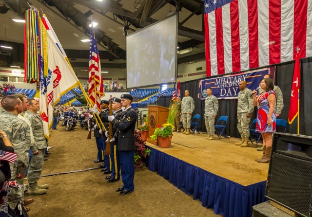 Military Appreciation Day at the 2014 Missouri State Fair