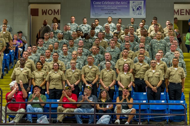 Military Appreciation Day at the 2014 Missouri State Fair