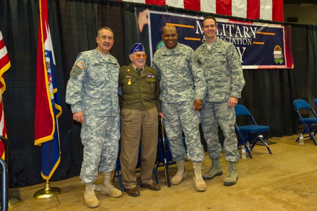 Military Appreciation Day at the 2014 Missouri State Fair