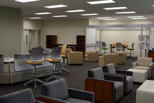 Collaboration Commons designed to enhance discussions amongst employees 