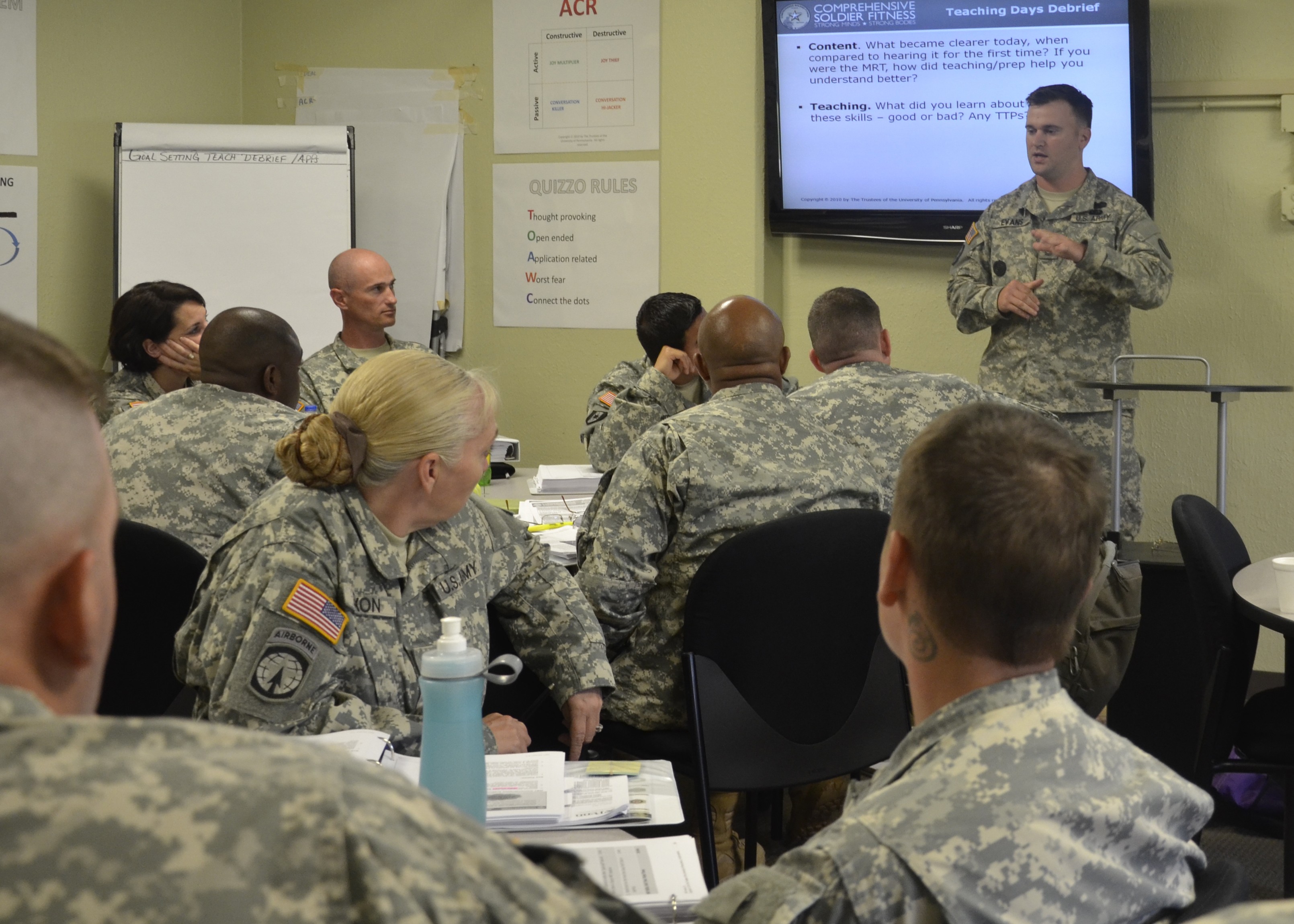 MRT instructor builds life skills Article The United States Army