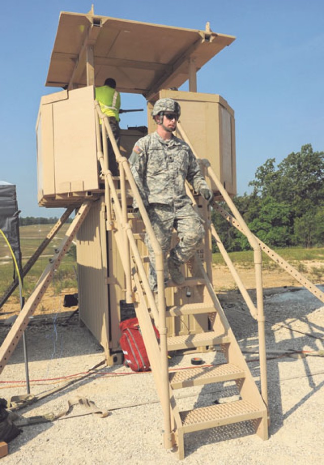 MPs study new guard tower's capabilities 