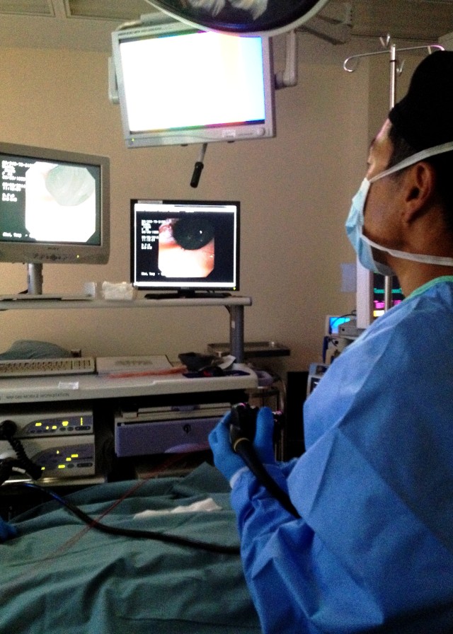 Eisenhower Army Medical Center leads Army, region in endoscopic suturing