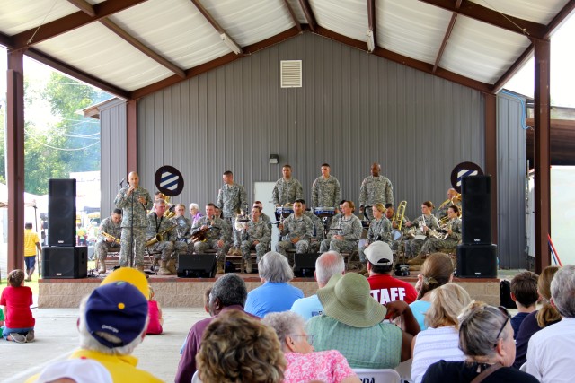 Marne Band performs at Brooklet Peanut Festival