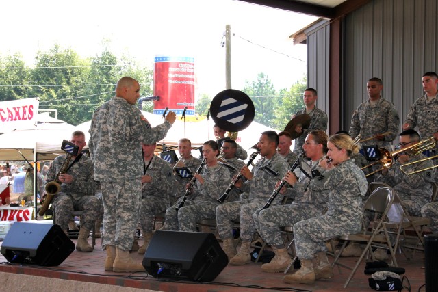 Marne Band performs at Brooklet Peanut Festival