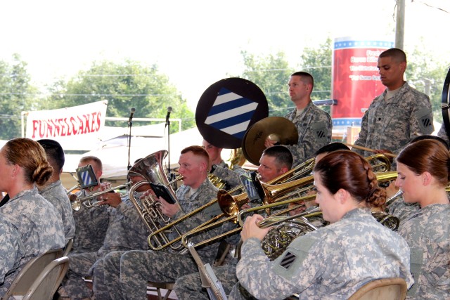 Marne Band performs at Brooklet Peanut Festival
