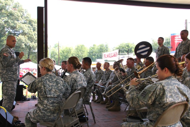 Marne Band performs at Brooklet Peanut Festival