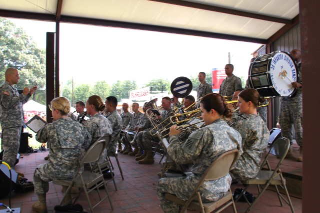 Marne Band performs at Brooklet Peanut Festival