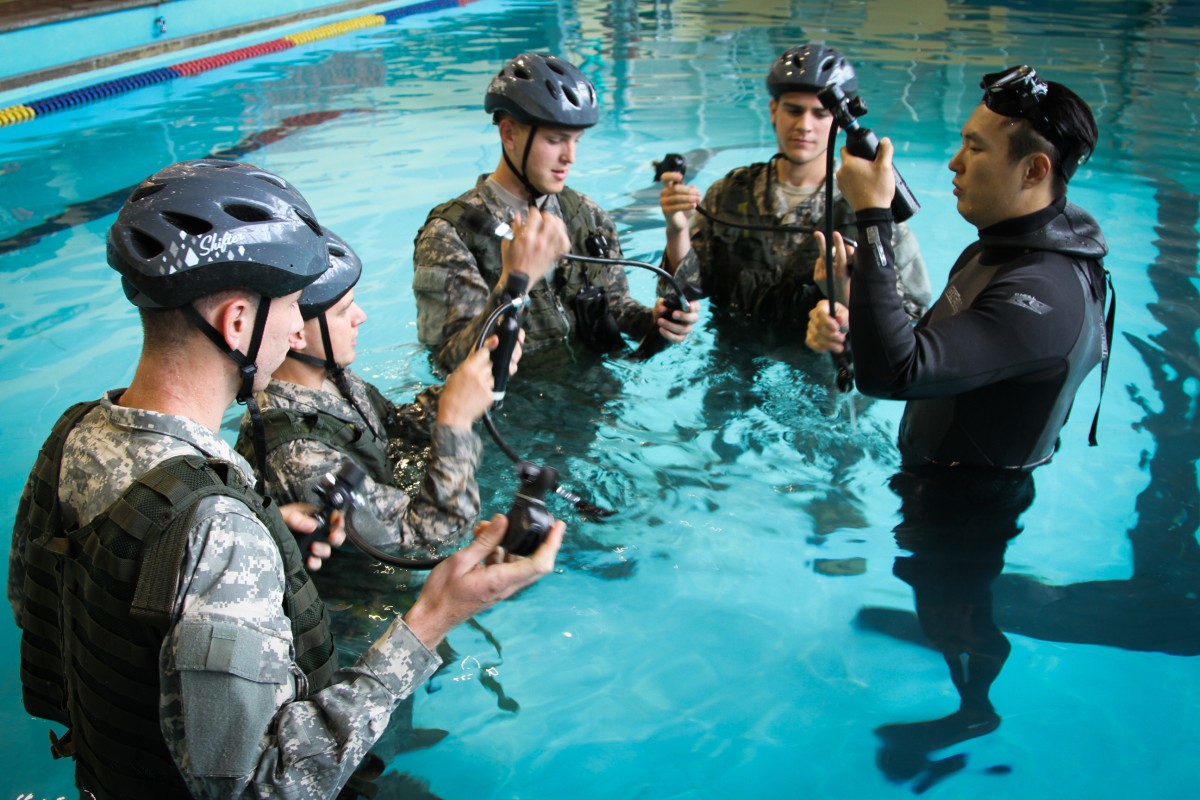 Pilots And Crew Dive Into Water Survival Training Article The United States Army 8870