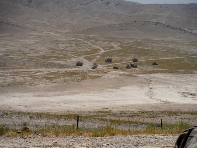 3d Cavalry Regiment platoon conducts mounted, dismounted patrol with ANA's 203rd Corps military police