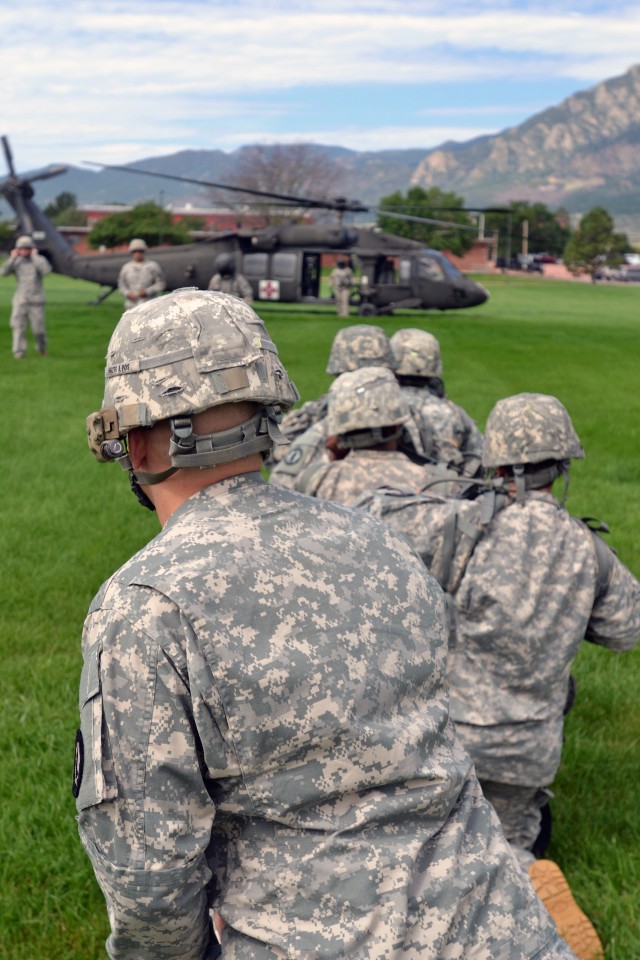 MPs, aviators train together to protect, serve, MedEvac