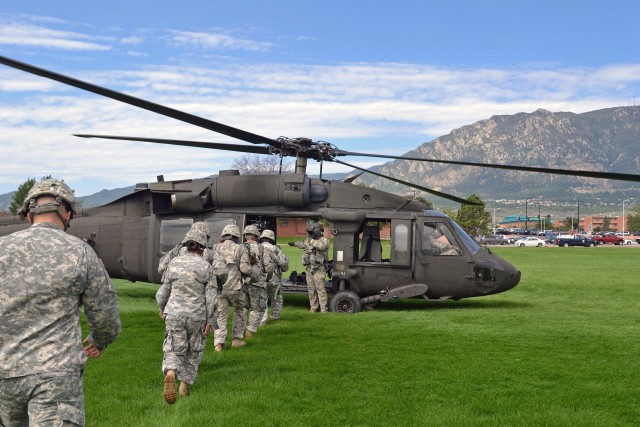 MPs, aviators train together to protect, serve, MedEvac