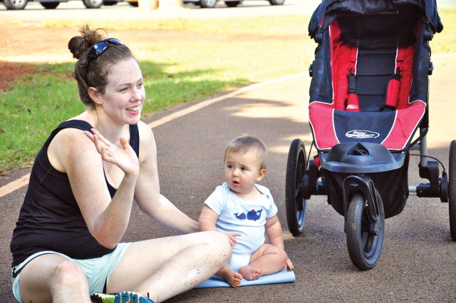FMWR launches a baby-friendly fitness program