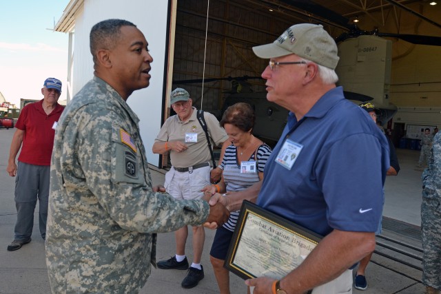 Avionic Vietnam Veterans visit CAB