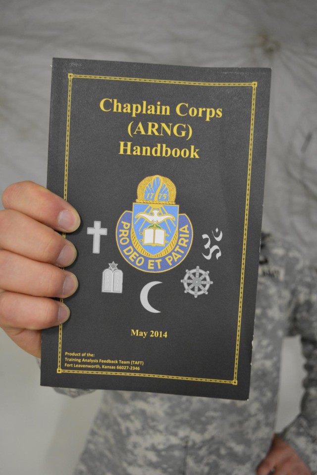Army National Guard releases the Chaplain Corps Handbook