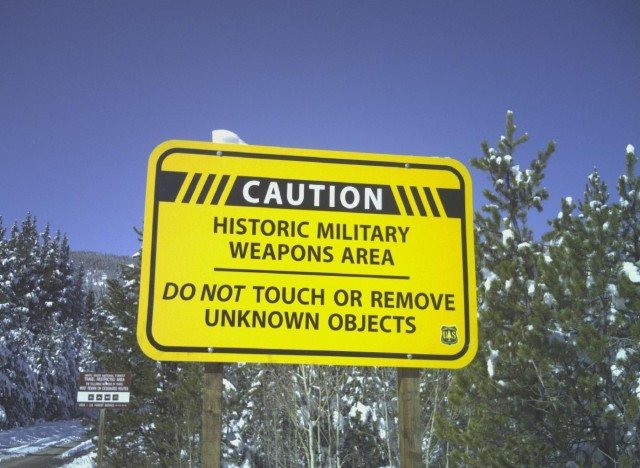 Camp Hale, Military Munitions Remediation Program