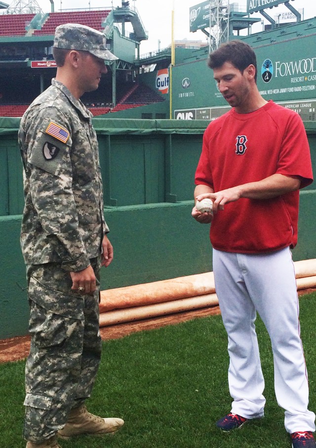 Army engineer officer meets the 'smartest man in baseball'