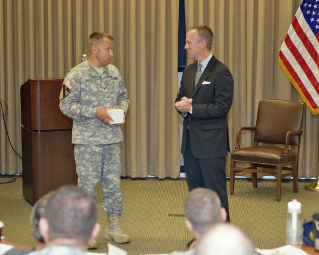 Army Under Secretary delivers keynote speech to Intel Law class