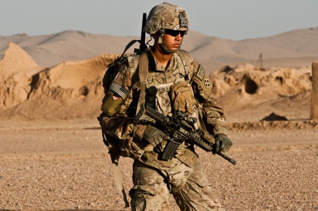 1-12 Inf. develops relationships through joint patrols and celebrating Afghan culture