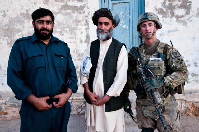 1-12 Inf. develops relationships through joint patrols and celebrating Afghan culture