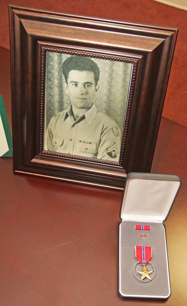 Sgt. Frank J. Maresca with Bronz Star