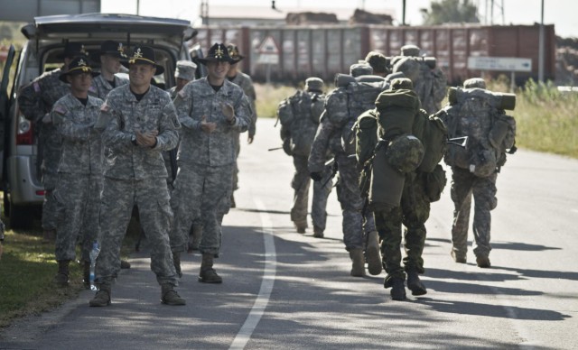 173rd Airborne paratroopers and Estonian scouts earn their spurs