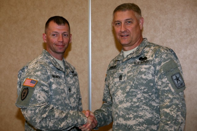Sgt. Maj. of the Army Raymond Chandler III visit