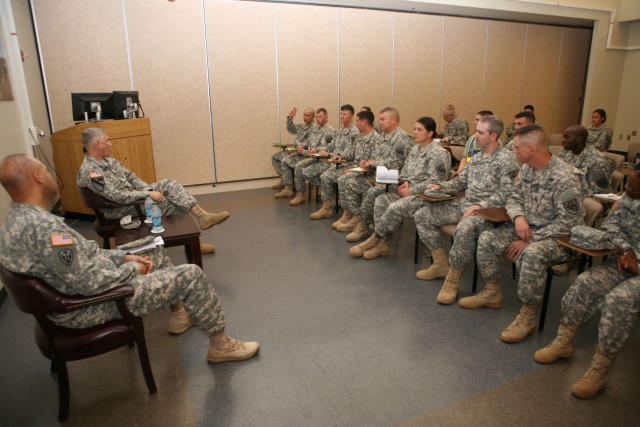 Sgt. Maj. of the Army Raymond Chandler III visit