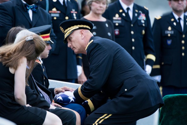 General killed in Afghanistan buried in ANC