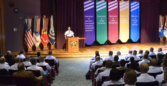 SMA Chandler challenges USASMA students to think about future of Army, NCO Corps