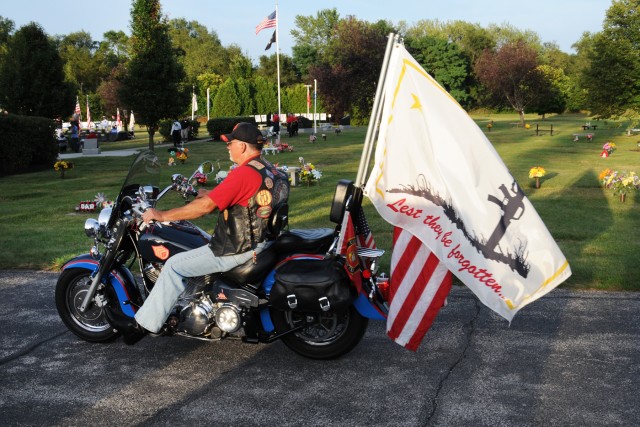 Brig. Gen. French Honors Fallen During Tribute
