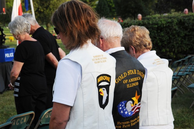 Brig. Gen. French Honors Fallen During Tribute
