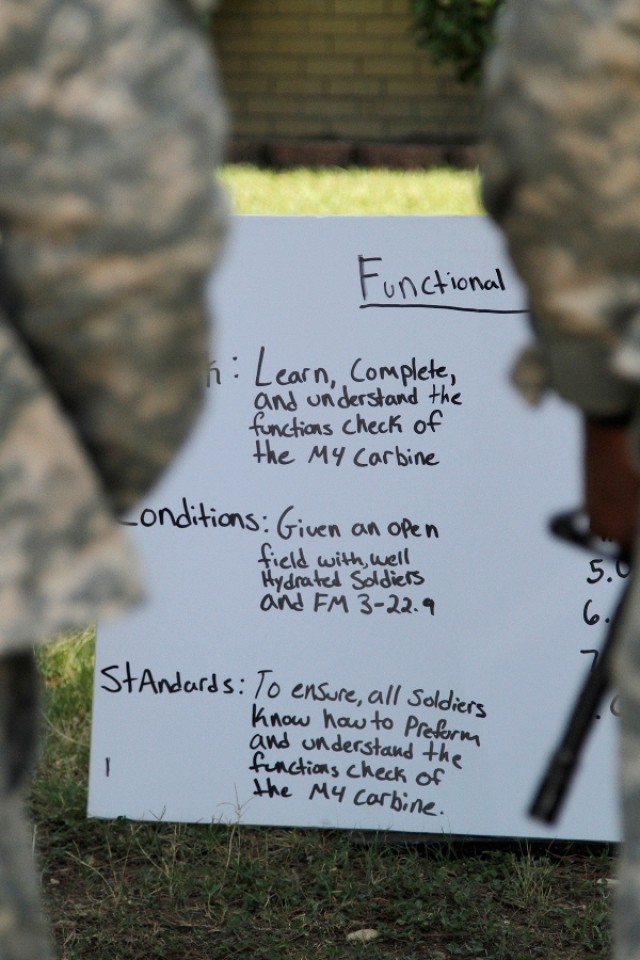 Soldiers train, build teams, conduct counseling for First Team Training