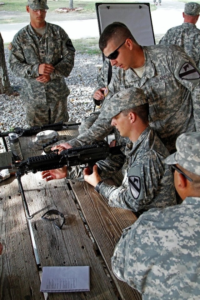 Soldiers train, build teams, conduct counseling for First Team Training