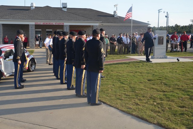 Honoring a legend: Kelly Memorial Stadium rededicated honoring 50 year anniversary
