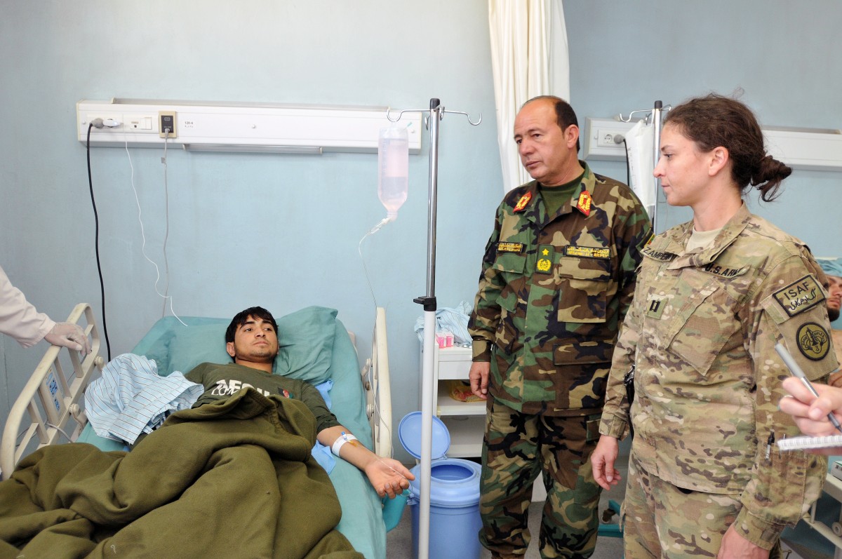 Brave Rifles Doctor Assists In Afghanistan Article The United