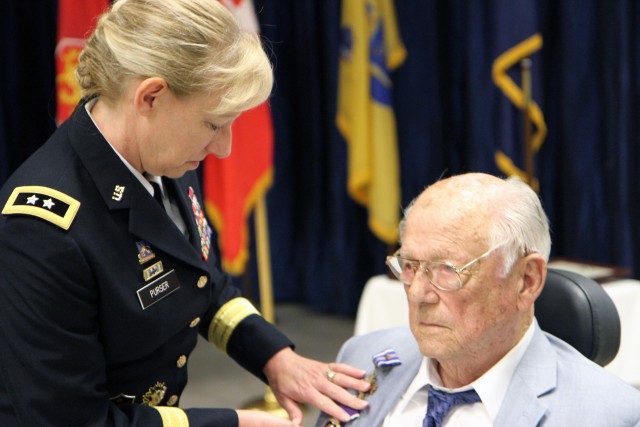 US Army- Air Force veteran recognized for his accomplishments during World War II, 70 years later