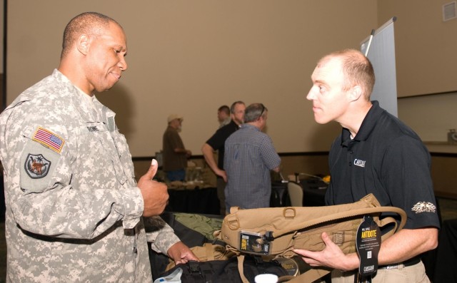 Military vendor expo offers first look at new gear