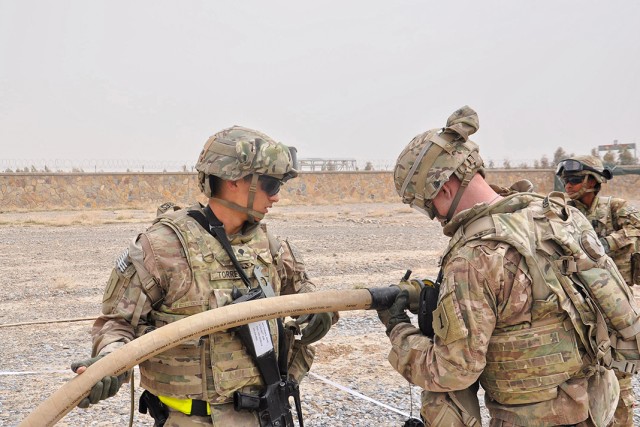 Jump FARP operations in Afghanistan