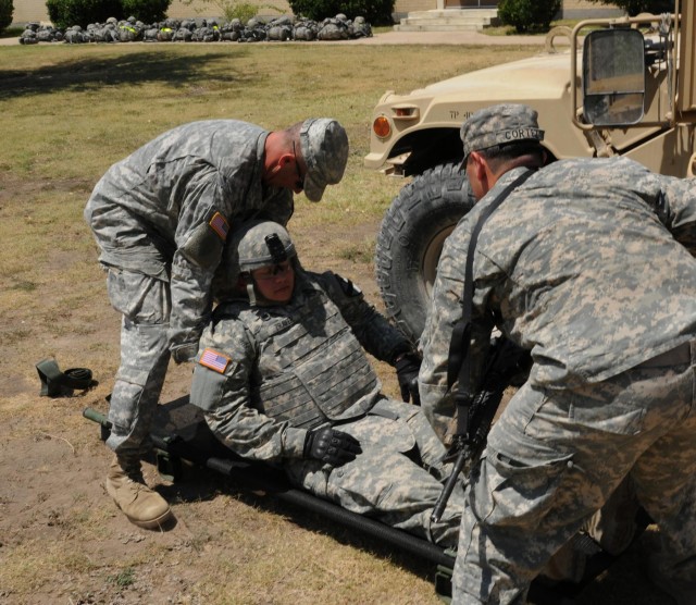 Leaders participate in team challenge, build working relationships