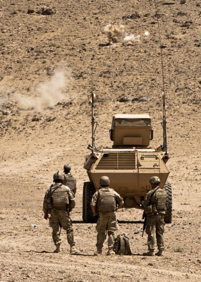 Slovak team trains Afghan soldiers to instruct their own weapons training