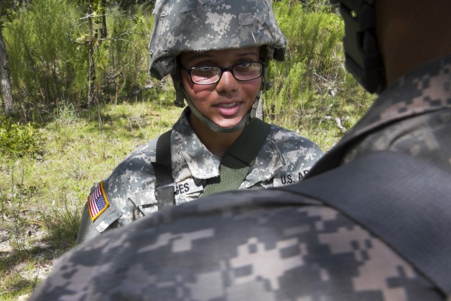 Army Reserve Medic follows parents' footsteps in military career