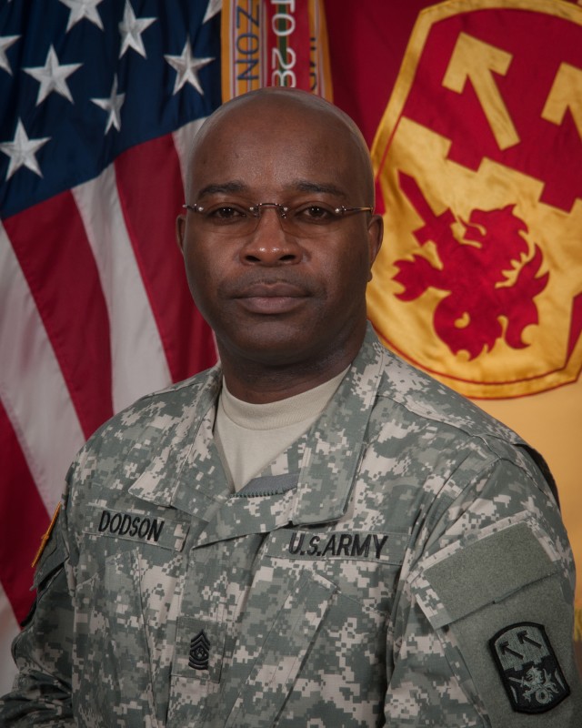 Command Sergeant Major Finis A. Dodson