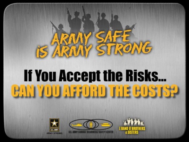SAFETY: An individual responsibility
