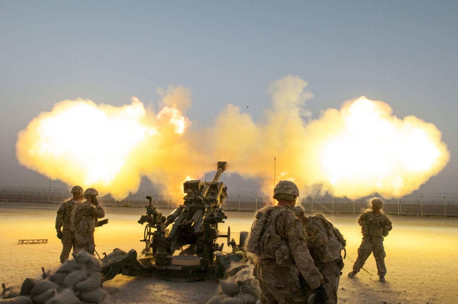 U.S Military • Coordinate Artillery Support Fire • from Kandahar Airfield • Kandahar Afghanistan