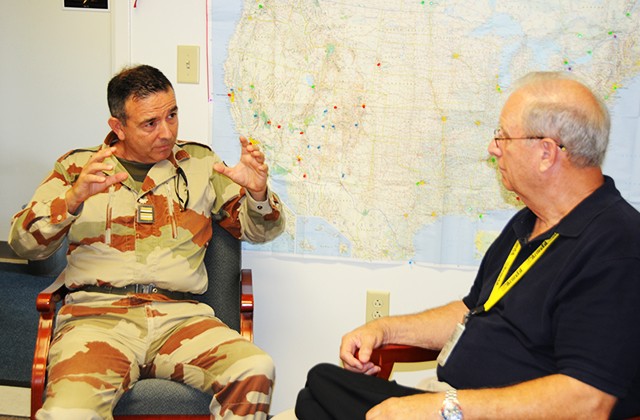 Liaison officer offers free French refresher