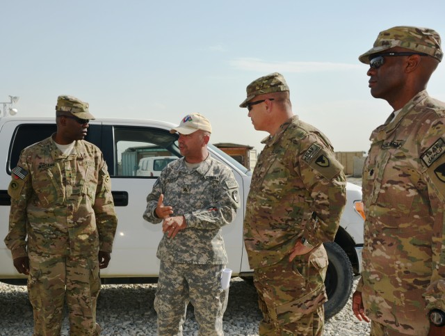 3-401st AFSBn continues to prep vehicles for loan to ANSF
