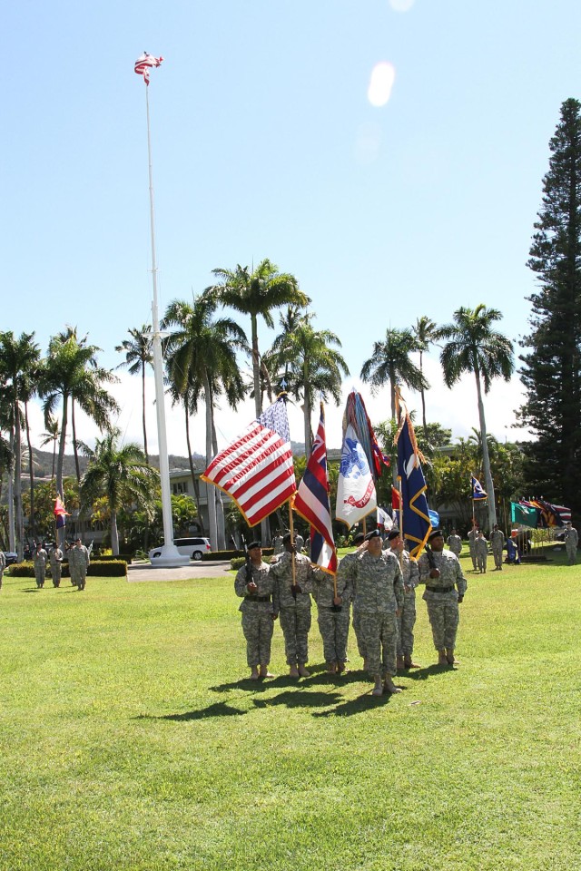 Beard takes final march across historic Palm Circle